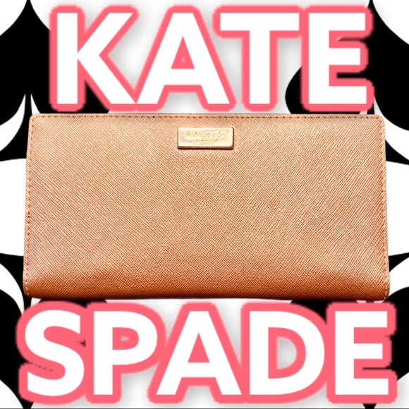 KATE SPADE NY ROSE GOLD LAUREL WAY STACY WALLET - Picture 5 of 11